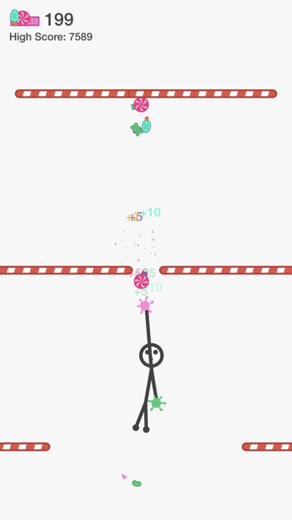 Sticky Stickman's Candy World screenshot-4