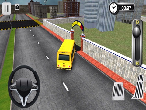 City School Bus Kids Transport 3Dのおすすめ画像1