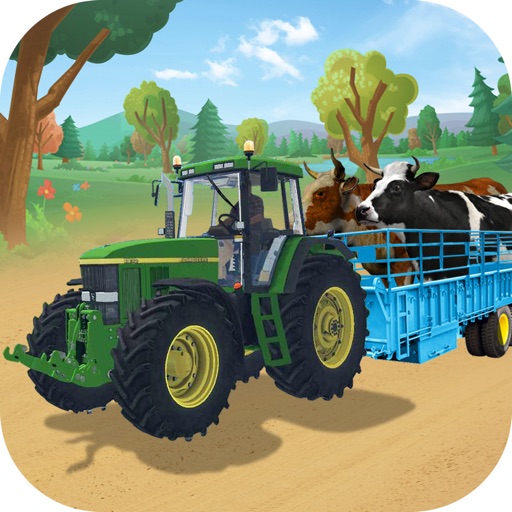 Farm Tractor:Animal Transport icon