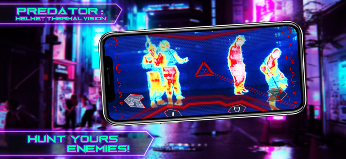 Predator Vision and Blaster