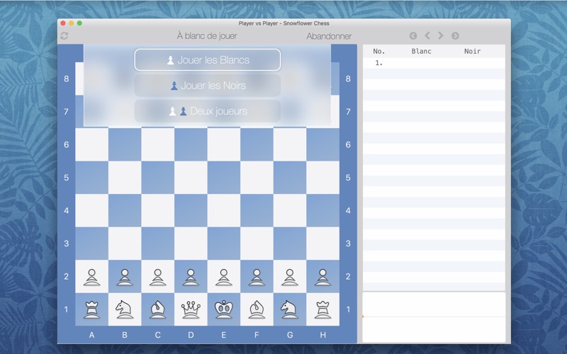 Screenshot #1 pour Snowflower Chess