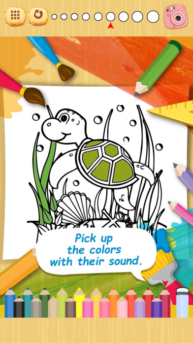 Sea Animal Coloring Book screenshot 2