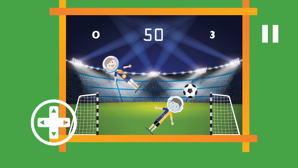 #2. puppet Soccer: 2k18 (iOS) 由: Abdullah Saleem