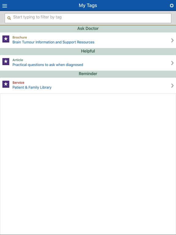 Screenshot #6 pour PM Cancer Journey