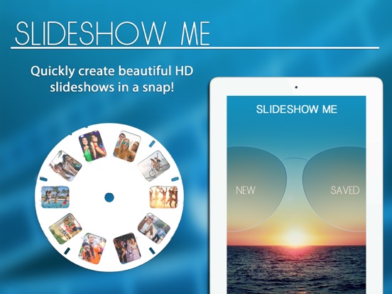 Slideshow Me- Slide Show Maker iPad screenshot 5 - Photo & Video app