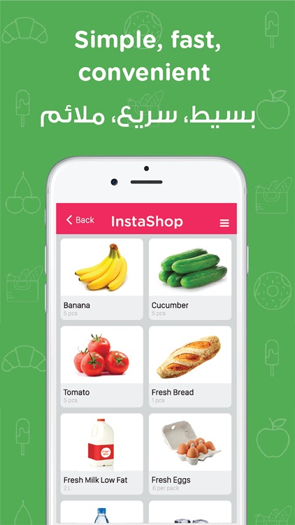 InstaShop: Grocery delivery