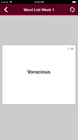 Game screenshot Barron's GRE 1100 Words hack