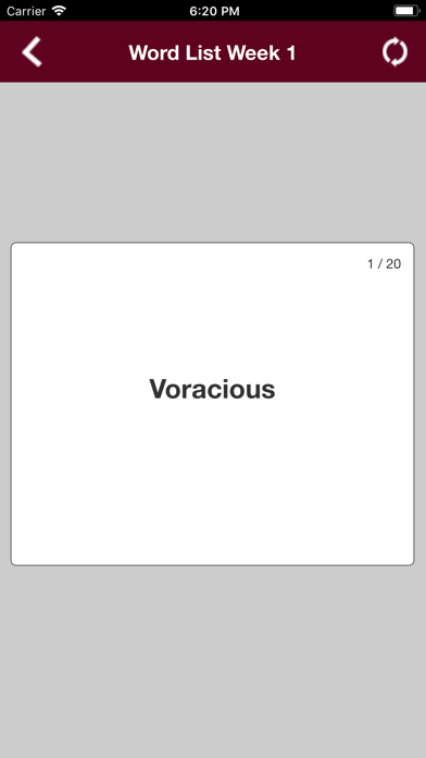 Screenshot #3 pour Barron's GRE 1100 Words