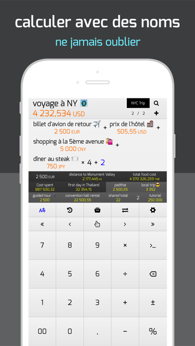 Screenshot #1 pour Intelligent Calculator - ZERO