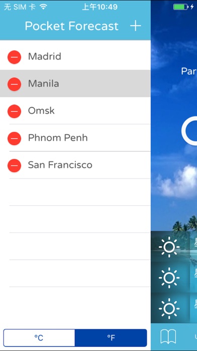 Pocket Forecast: Weather+ screenshot 2