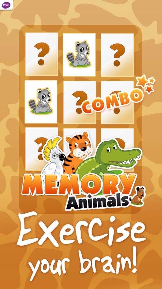 #1. Memory Animals Zoo (iOS) 由: ExaMobile S.A.