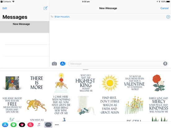 Screenshot #4 pour Hillsong Worship Stickers