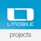 The L-mobile PM2GO Client offers access to the L-mobile projects project management solution in the field