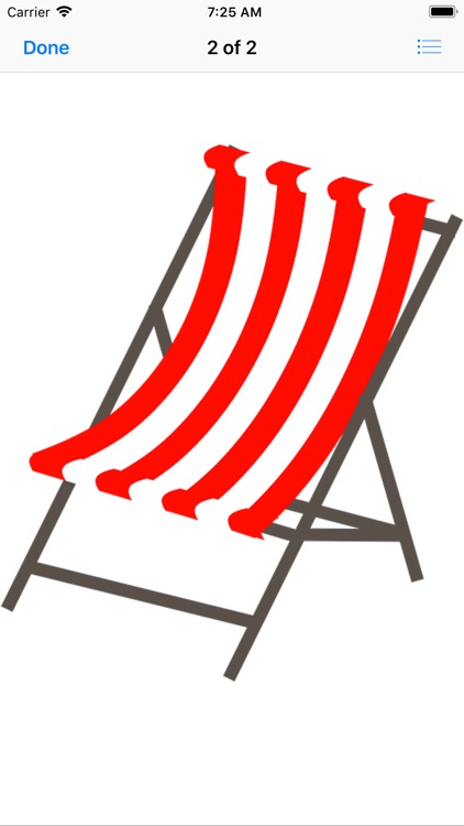 Beach Chair Sticker Pack