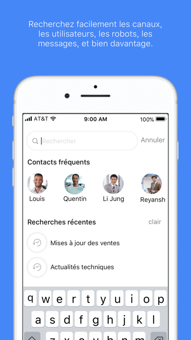 Screenshot #3 pour Communication d'équipe - Zoho