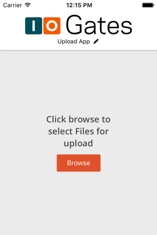 ioGates Upload screenshot 2
