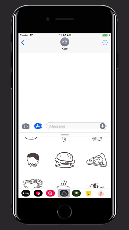 Hand drawn food: Eat and Drink