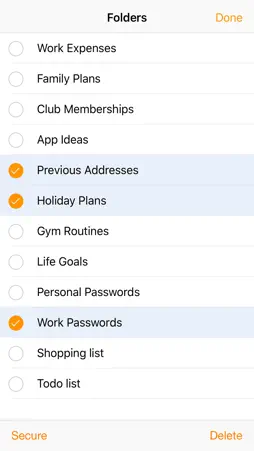 Tim Notes Blue screenshot 1