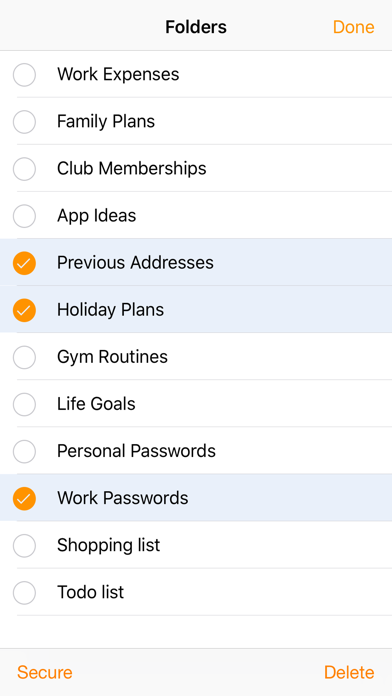 Screenshot #1 pour Tim Notes Blue