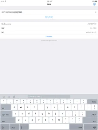 Screenshot 3 IBAN Calculator by MoneyCoach iphone