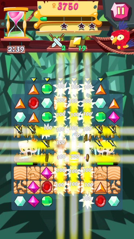 #4. Pirates! - the match 3 (iOS) 由: Tomas Rychnovsky