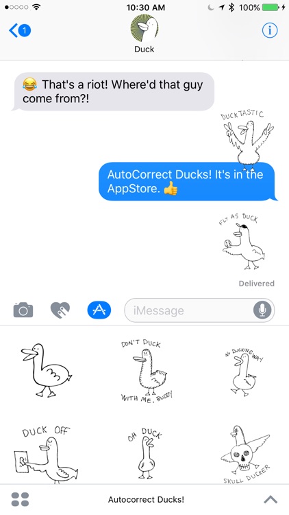 AutoCorrect Ducks! Stickers
