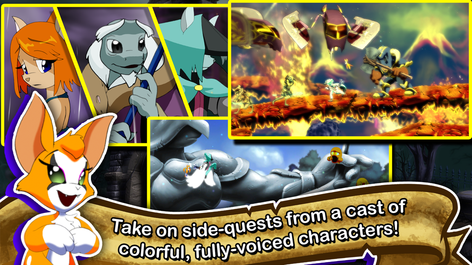 #4. Dust: An Elysian Tail (iOS) 由: Humble Hearts LLC