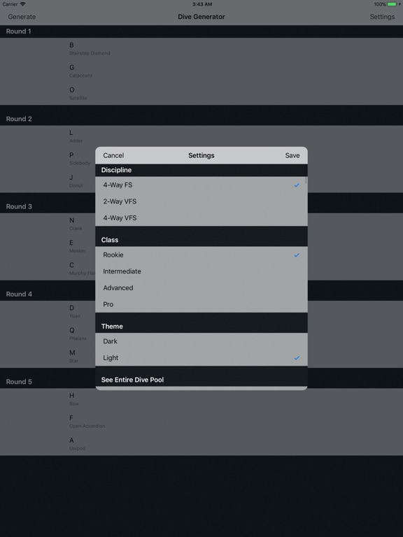 Screenshot #6 pour Dive Pool Generator