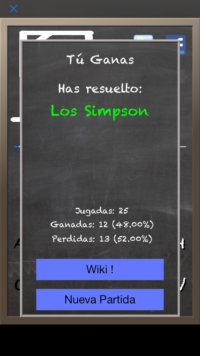 Hangman in Spanish Screenshot