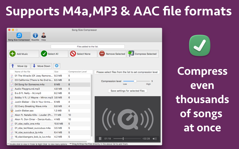 Music and Audio Compressor thumbnail 2