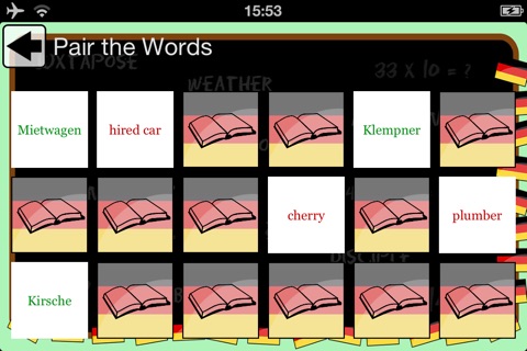 German Vocab Game - learn vocabulary the fun way! screenshot 2