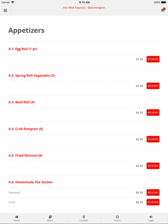 Screenshot #5 pour Hot Wok Express Bloomington