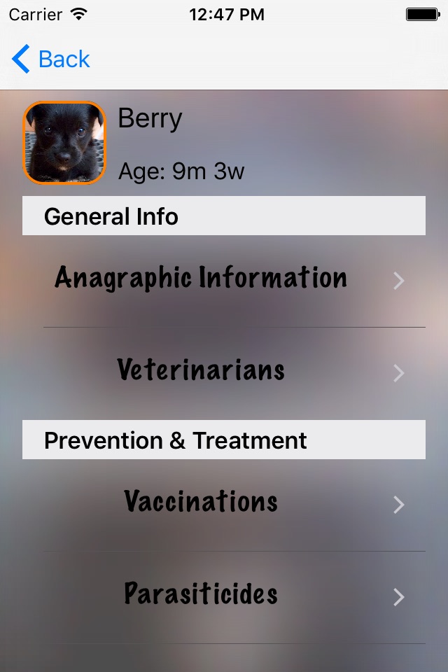 My Pet's Health screenshot 3