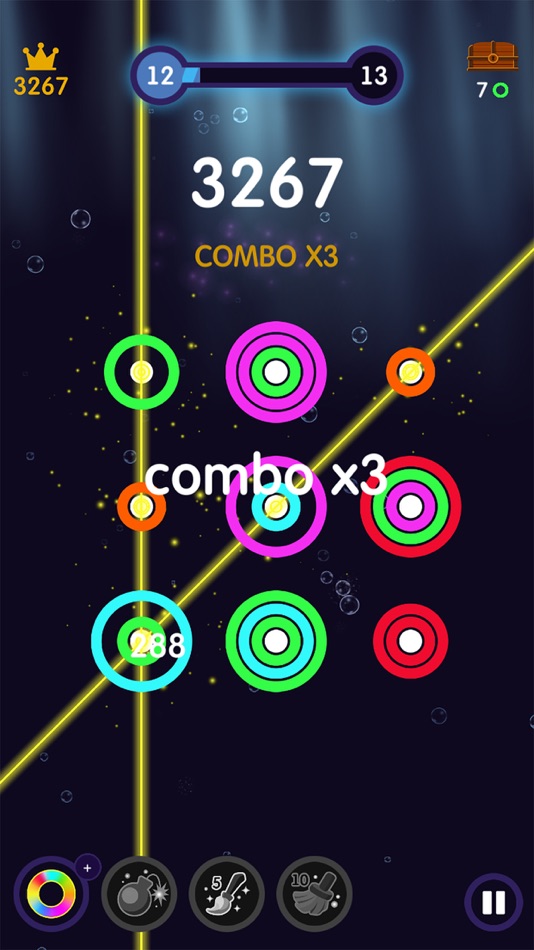 #2. Pop Rings: Color Puzzle Game (iOS) 由: AppLife Ltd
