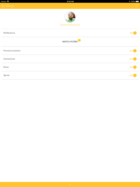 App screenshot