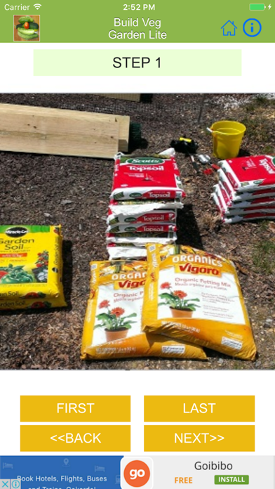 Screenshot #1 pour Build Vegetable Garden Lite