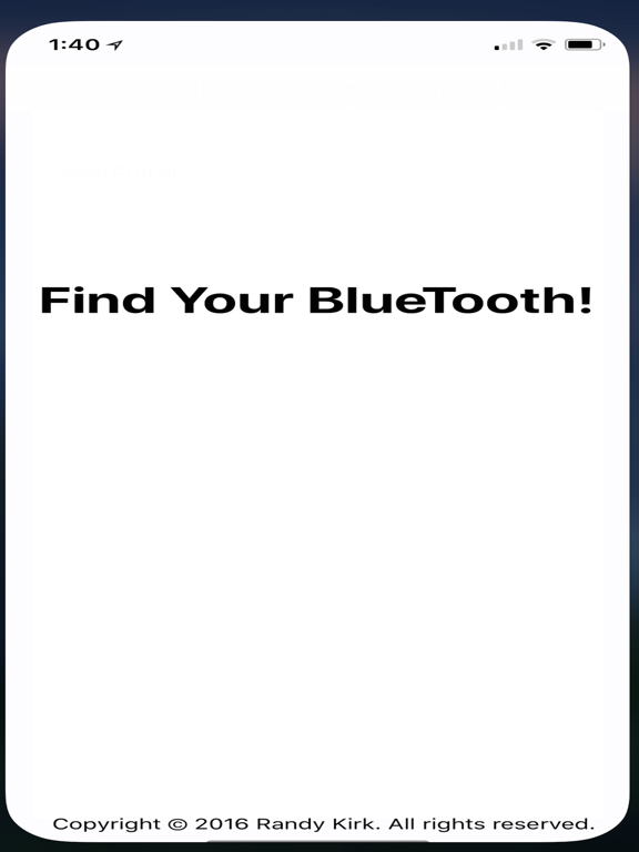 Screenshot #4 pour The Bluetooth Finder