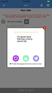 chalktalk messenger iphone screenshot 4