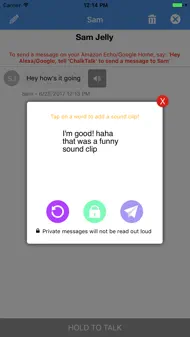 ChalkTalk Messenger iphone bilder 3