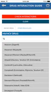 HIV-HCV Drug Therapy Guide screenshot #2 for iPhone