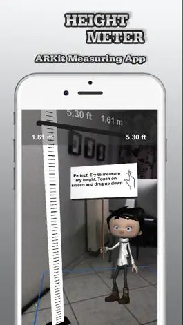 Game screenshot Height Meter - AR Measure App apk