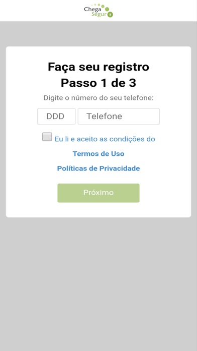 How to cancel & delete ChegaSeguro from iphone & ipad 1