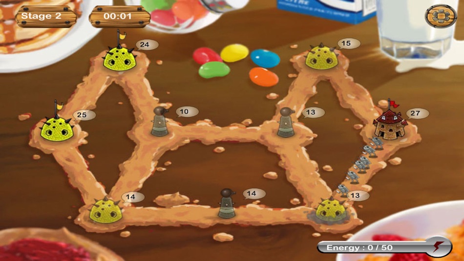 #2. WarOfBugs (iOS) 由: TTCX Inc.