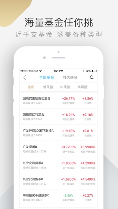 礼德基金市集-基金理财金融投资平台 screenshot 4