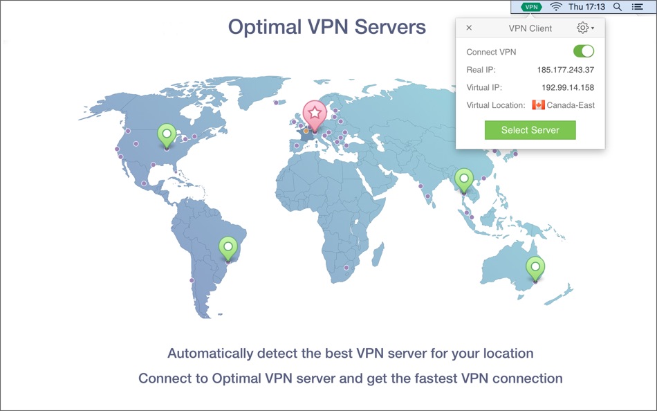 #5. VPN Client - Best VPN Service (macOS) 由: Nektony