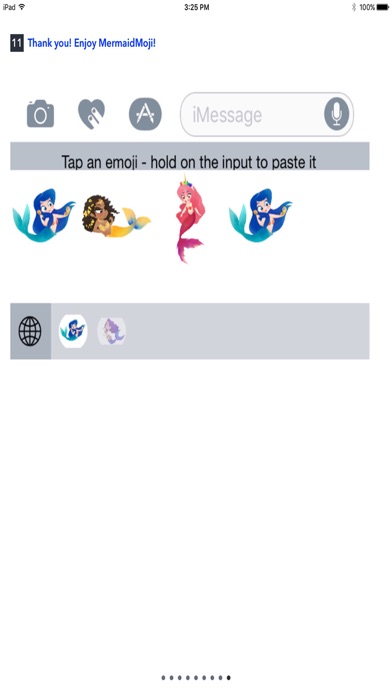 Mermatude – Mermaid Emoji screenshot 2