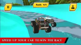 Game screenshot Water Slide Monster Trucks Race In Water Park apk