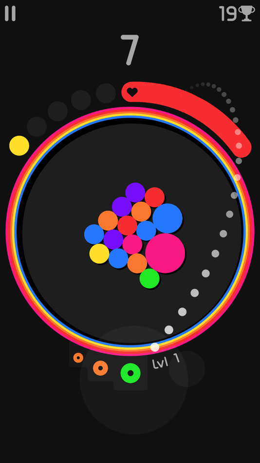 #1. Gravity Balls Shooter (iOS) 由: cihan ozgur