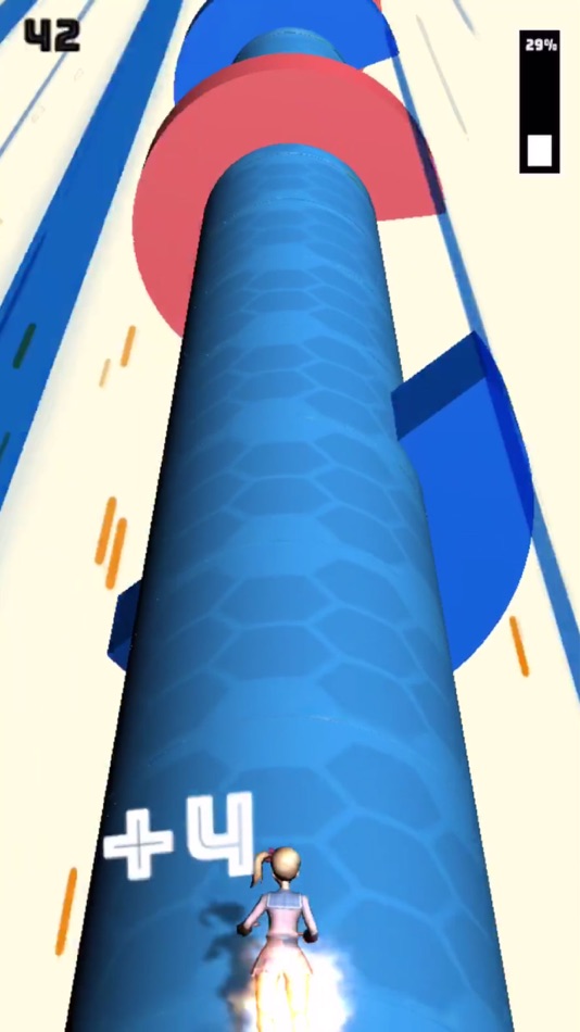 #5. Helix Dash: Twist and run game (iOS) 由: AdGem LLC