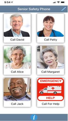 Senior Safety Phone screenshot 1